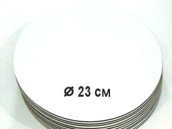Підложка біла ХДФ 23см