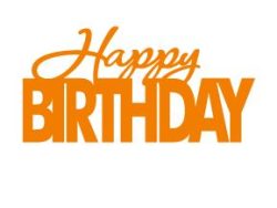 Топер Happy Birthday (3076)