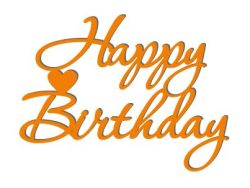Топер Happy Birthday (3089)