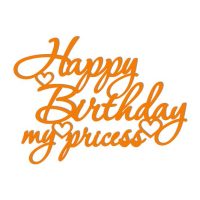 Топер Happy birthday my princess (3090)