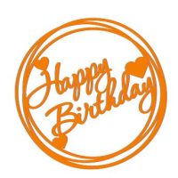 Топер Happy Birthday (3091)