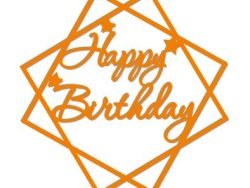 Топер Happy Birthday (3093)