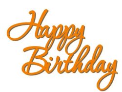 Топер Happy Birthday (3094)