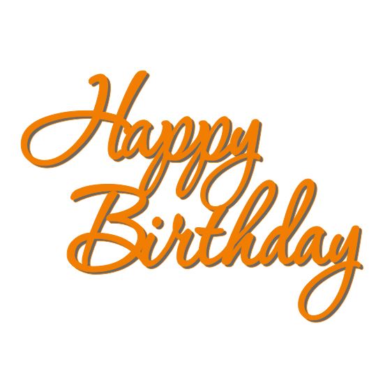 Топер Happy Birthday (3094)