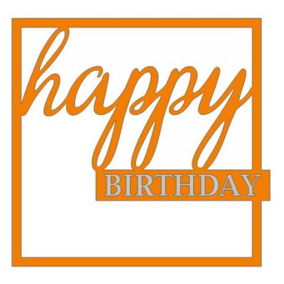 Топер Happy Birthday (3097)