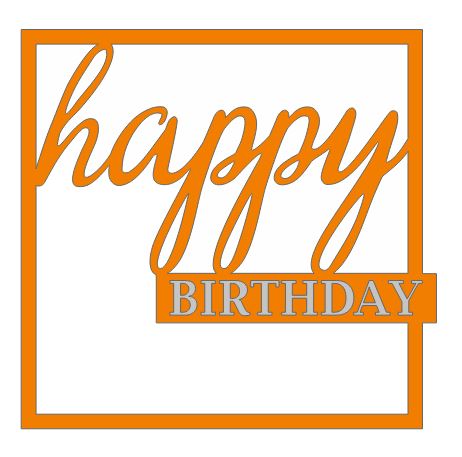 Топер Happy Birthday (3097)