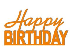 Топер Happy Birthday (3096)