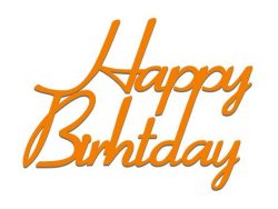 Топер Happy Birthday (3098)