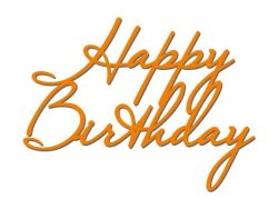 Топер Happy Birthday (3099)