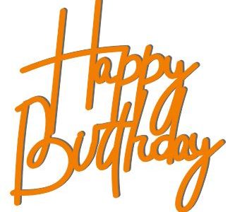Топер Happy Birthday (3100)