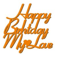 Топер Happy Birthday my love(3101)