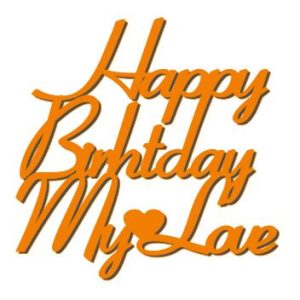 Топер Happy Birthday my love(3101)