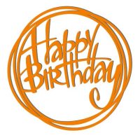 Топер Happy Birthday (3102)