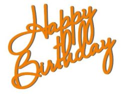 Топер Happy Birthday (3107)