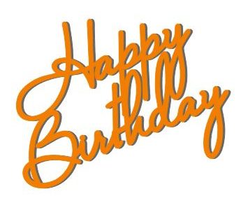 Топер Happy Birthday (3107)