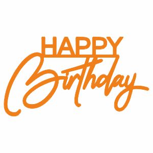 Топер "Happy Birthday" (3156)