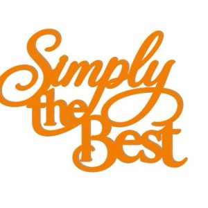 Топер "Simply the best" (3167)